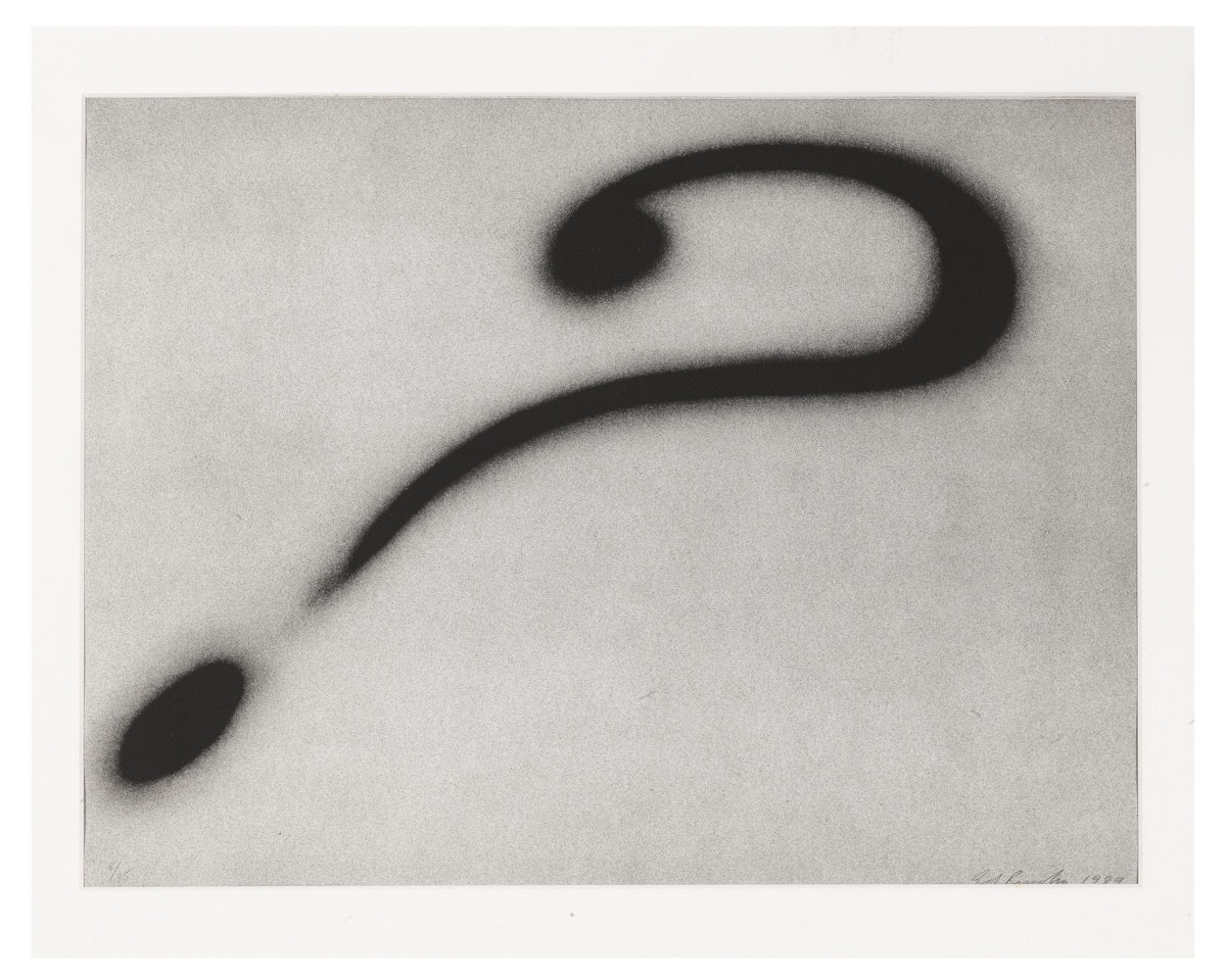 QUESTION? (E. 186) by Ed Ruscha