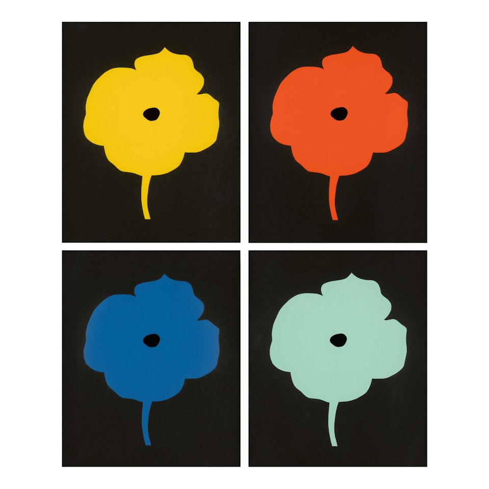 TWELVE COLORS by Donald Sultan