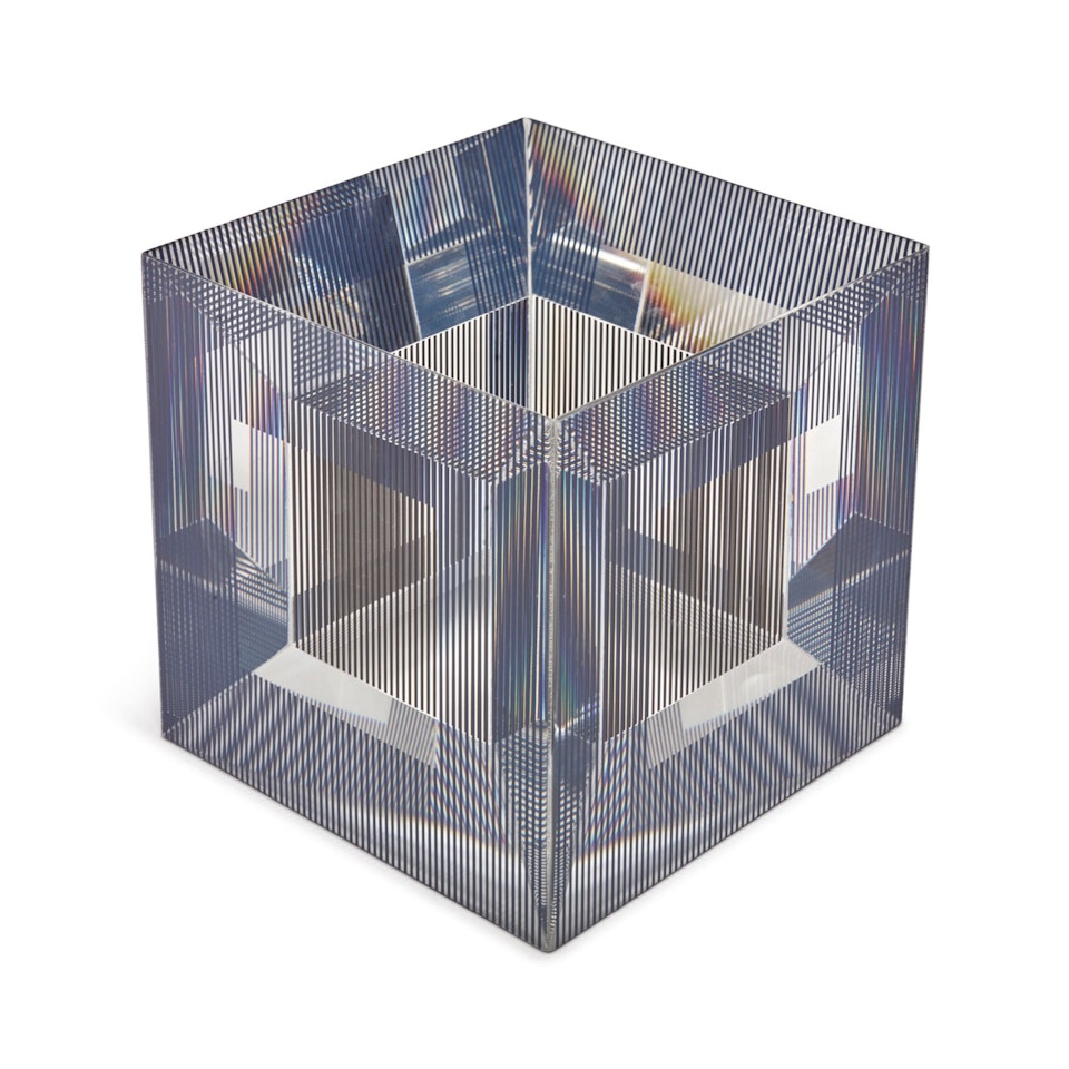CUBE WITH AMBIGUOUS SPACE by Jesus Rafael Soto