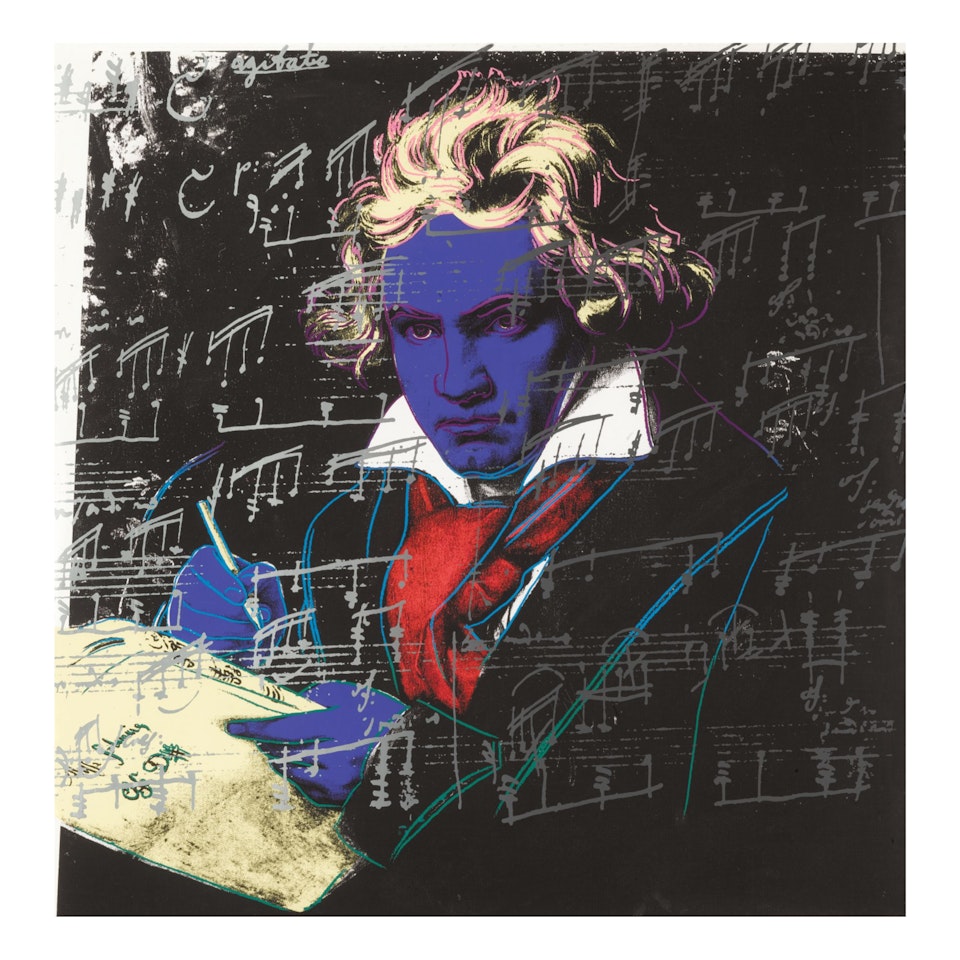 BEETHOVEN (SEE F. & S. II.390) by Andy Warhol