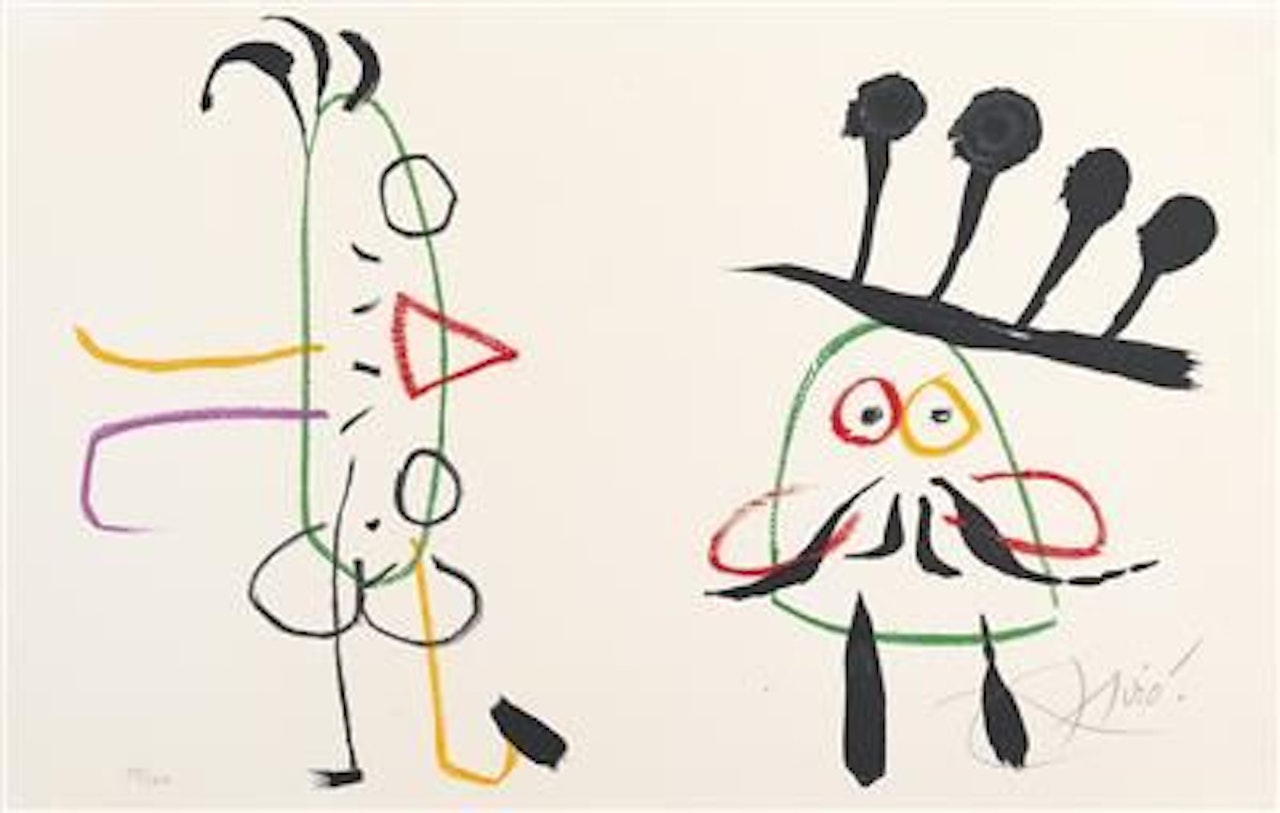 "The Ubu Childhood" by Joan Miró
