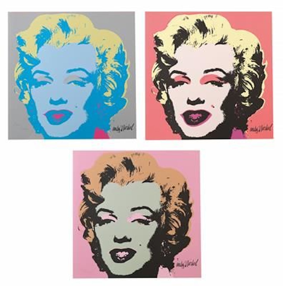 "Marilyn" by After Andy Warhol