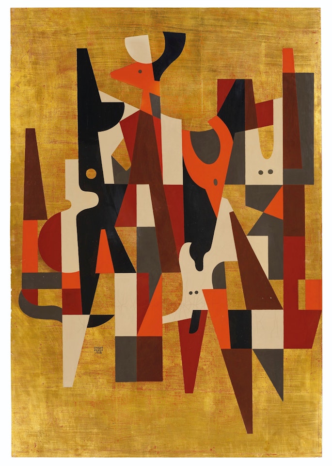 El pequeño venado by Carlos Mérida