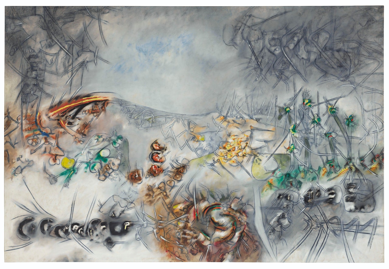 Dawn and Dew by Roberto Matta