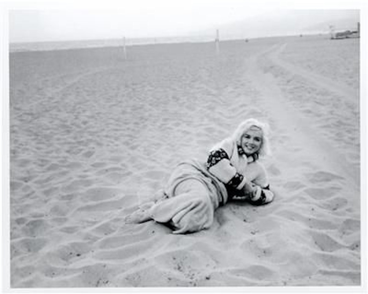 Marilyn on the Beach by George Barris