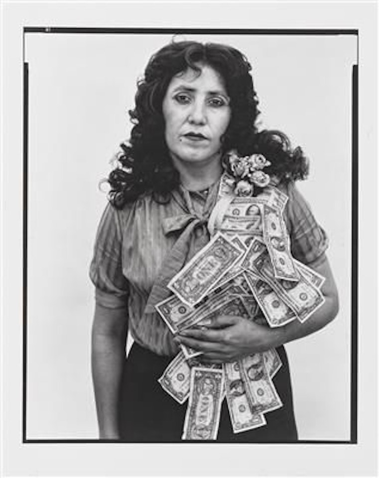 Petra Alvarado, Factory Worker on Her Birthday, El Paso by Richard Avedon