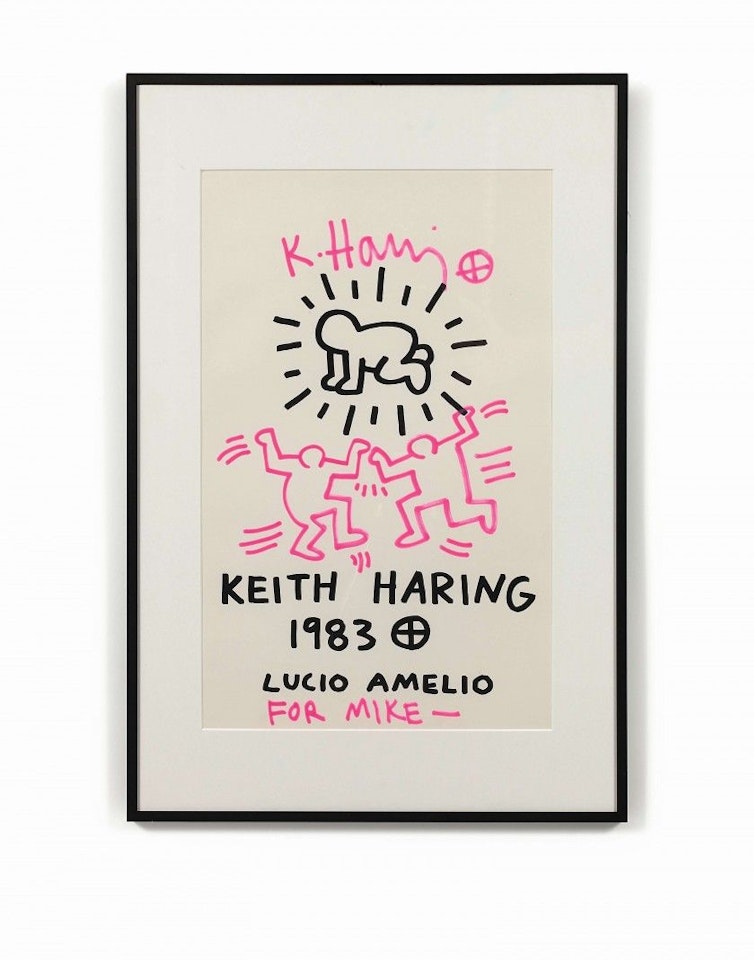 Dancing men by Keith Haring
