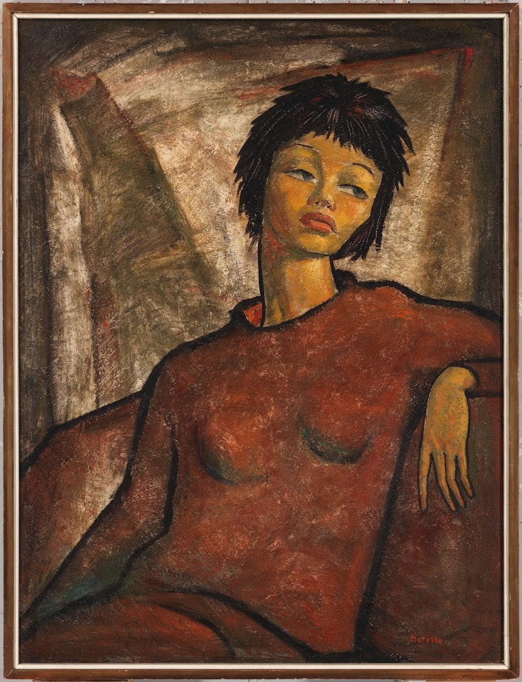 Portrait of Olga by Angel Botello