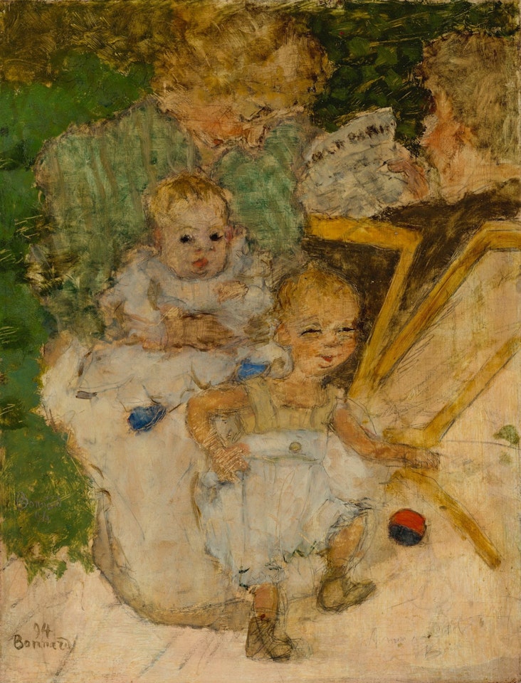 LES MAMANS (LA FAMILLE COTTET) by Pierre Bonnard