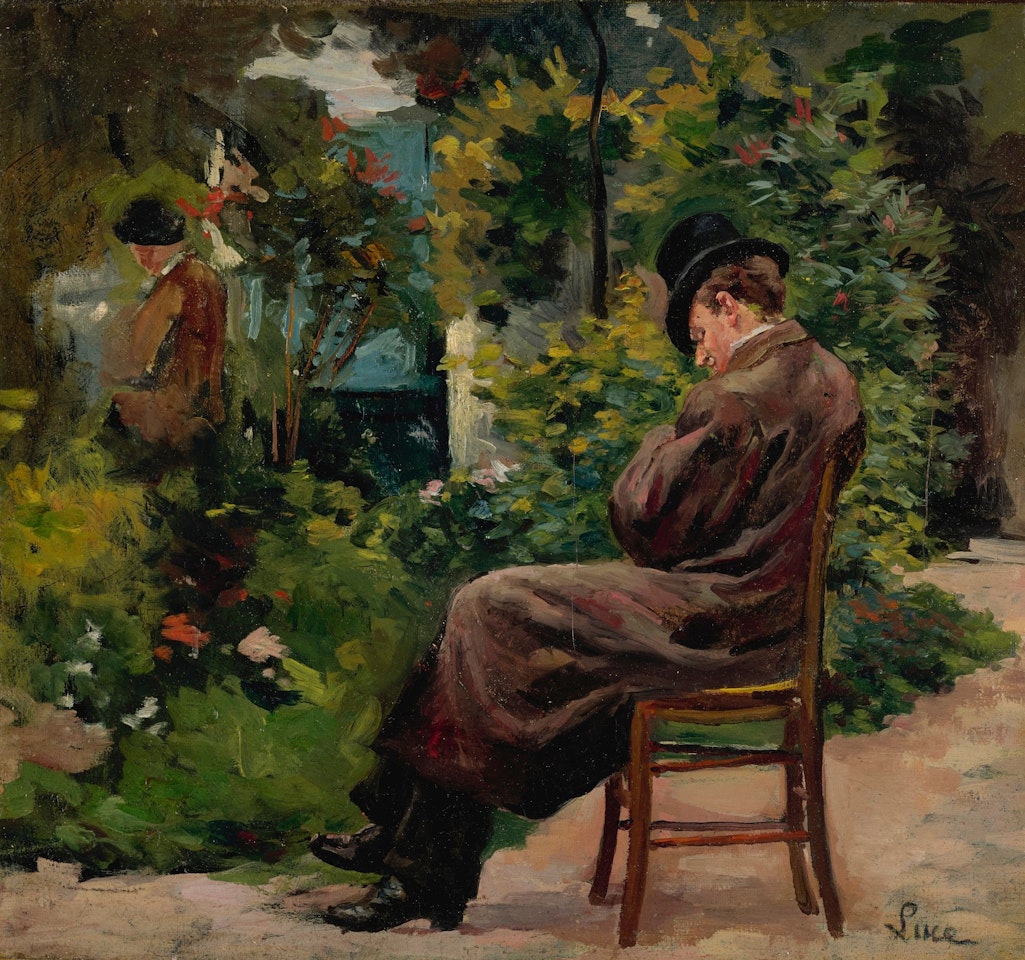 JARDIN À MONTROUGE by Maximilien Luce