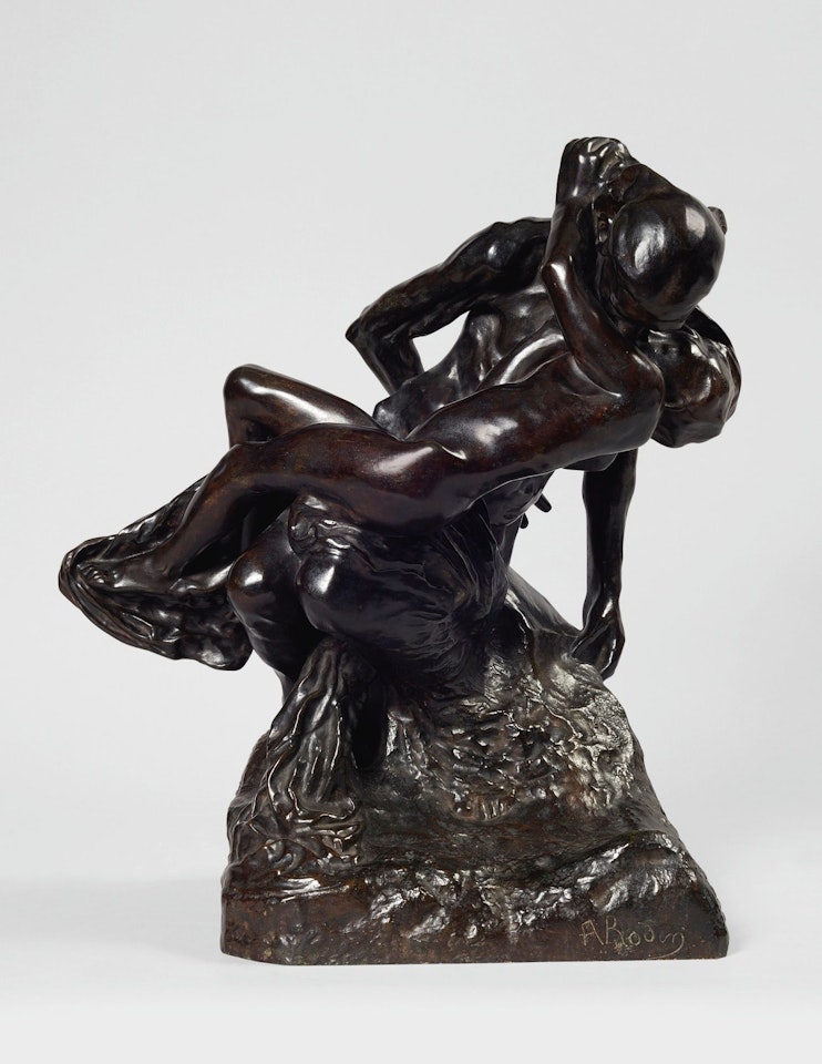LA JEUNESSE TRIOMPHANTE DITE AUSSI "BAISER DE L'AÏEULE", 1894 - 95 by Auguste Rodin