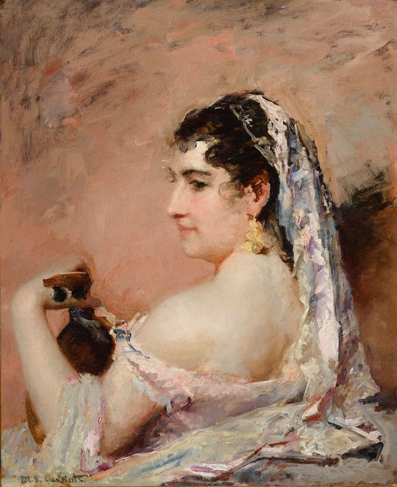 ROMAN GIRL by Mary Cassatt