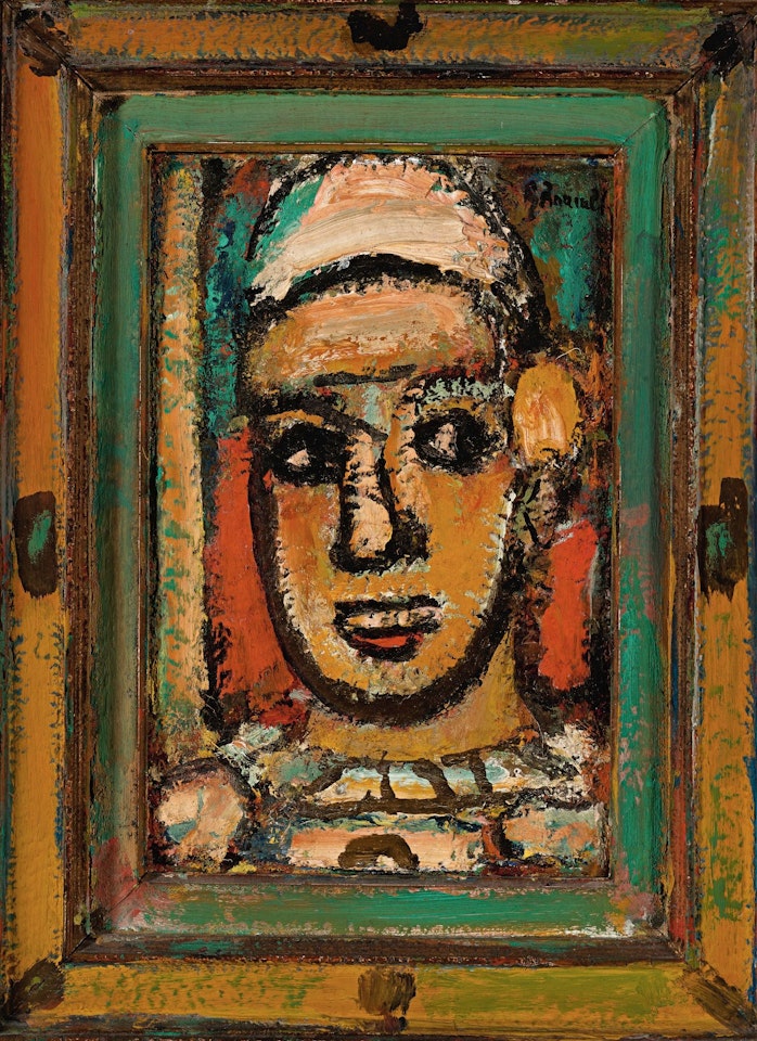 TÊTE DE CLOWN by Georges Rouault