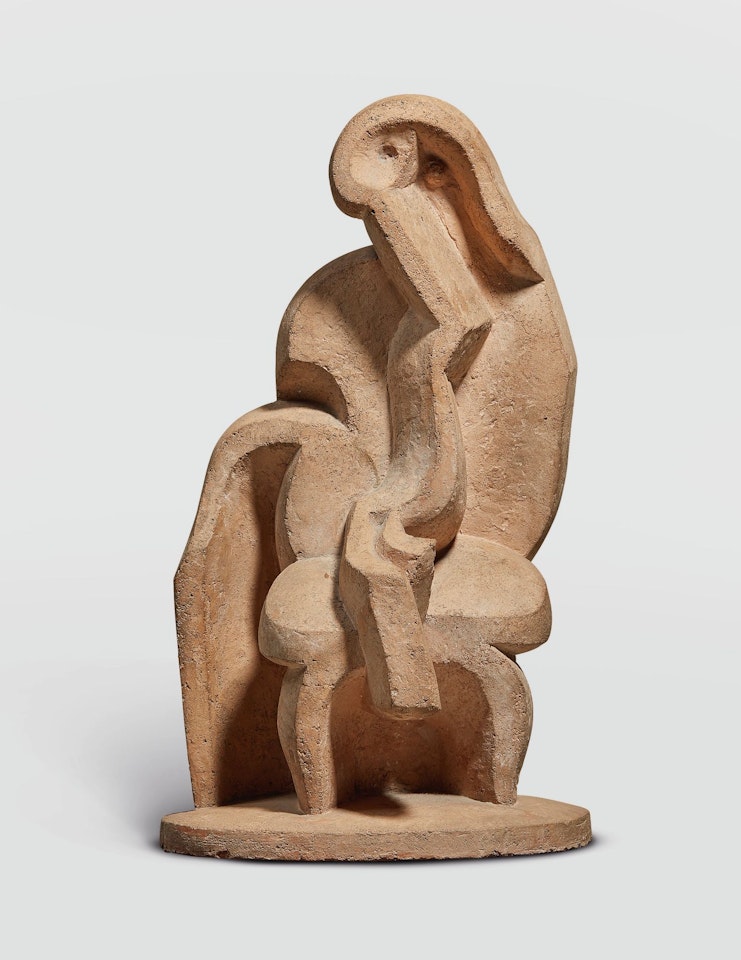 SEATED BATHER by Jacques Lipchitz