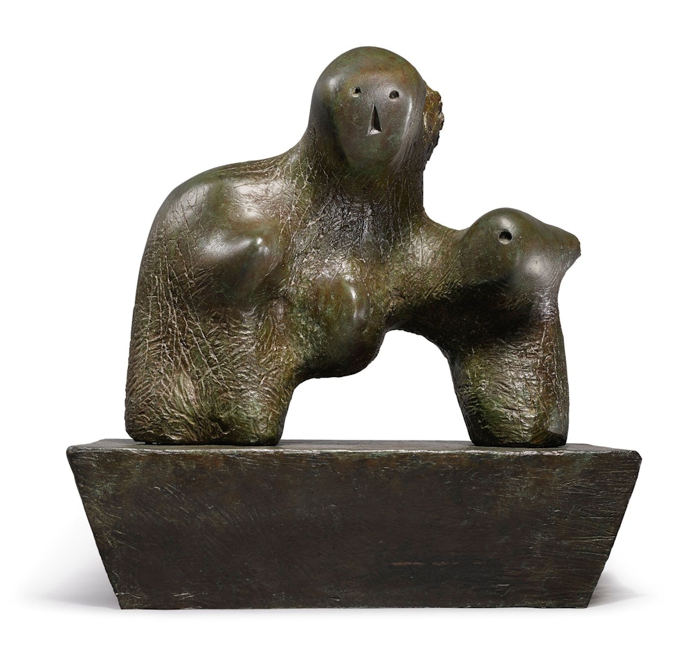 MOTHER AND CHILD - ARCH, 1959 by Henry Moore