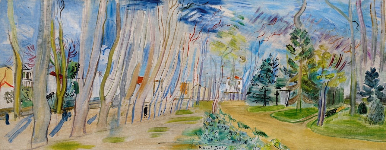 L'ALLÉE by Raoul Dufy