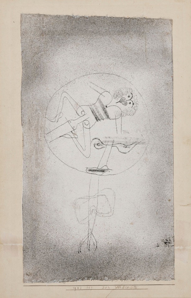 DER VERLIEBTE (THE MAN IN LOVE) by Paul Klee