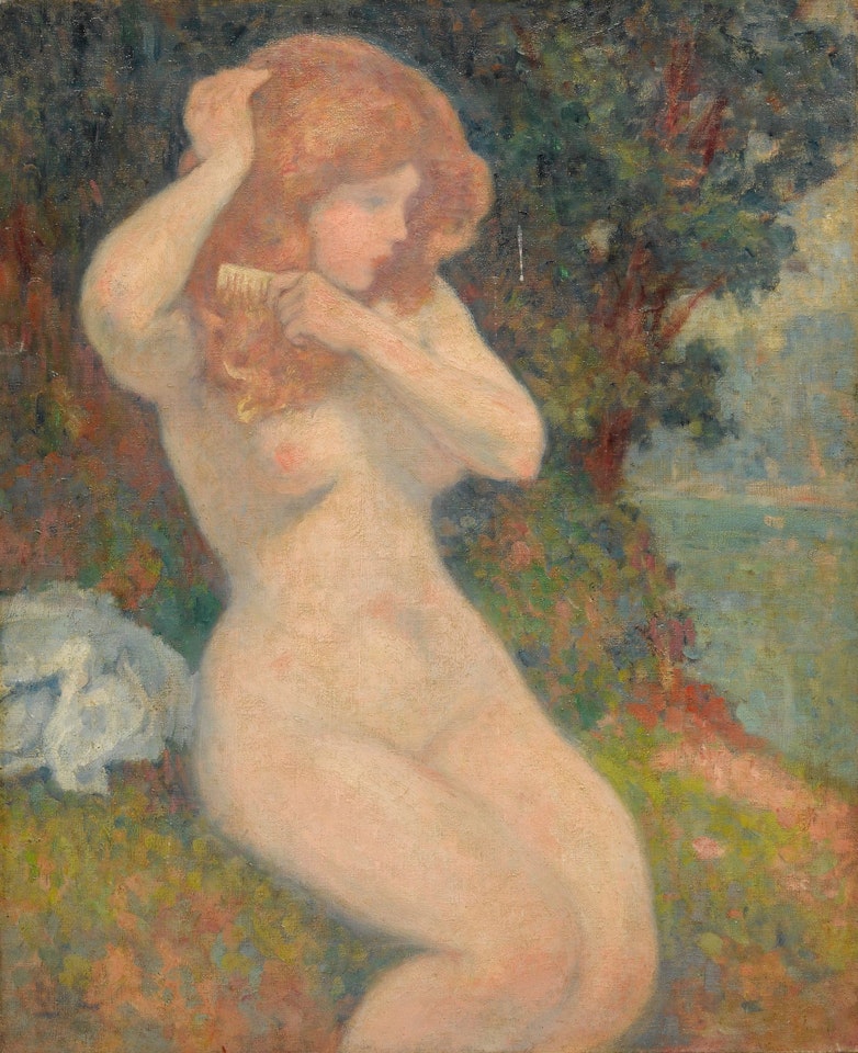 NU DANS UN PAYSAGE by Georges d’Espagnat