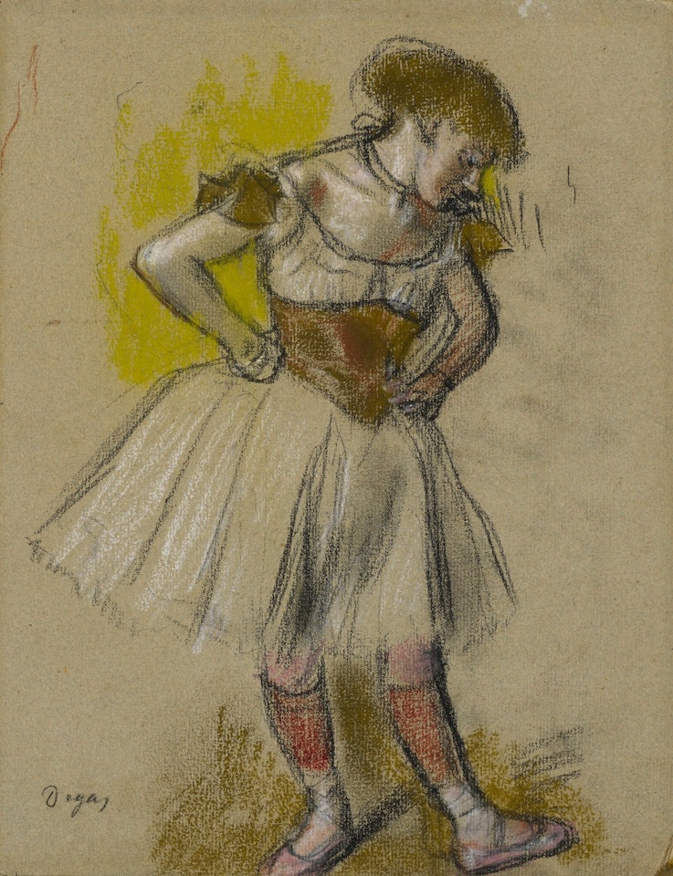 DANSEUSE by Edgar Degas