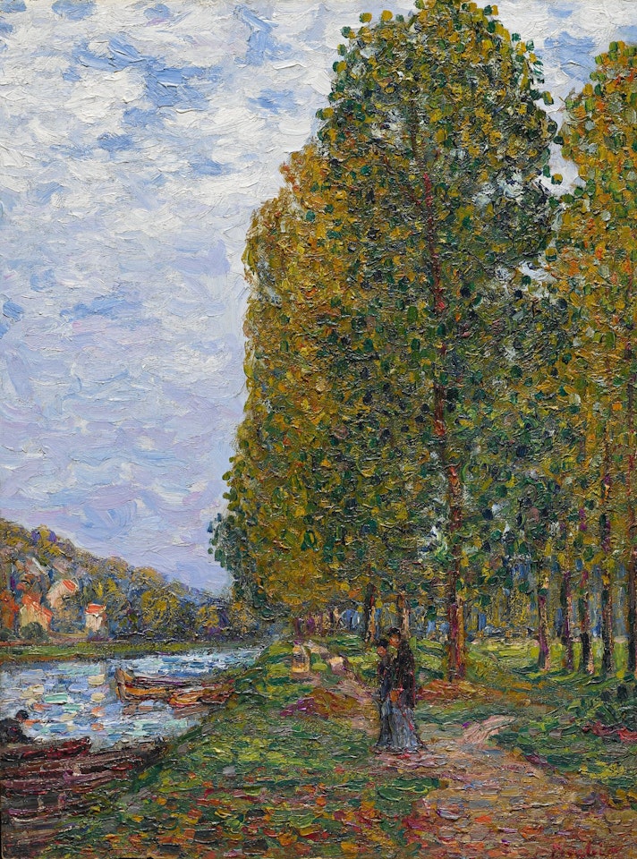 EFFET D’AUTOMNE AU BORD DU LOING, SAINT-MAMMÈS by Francis Picabia