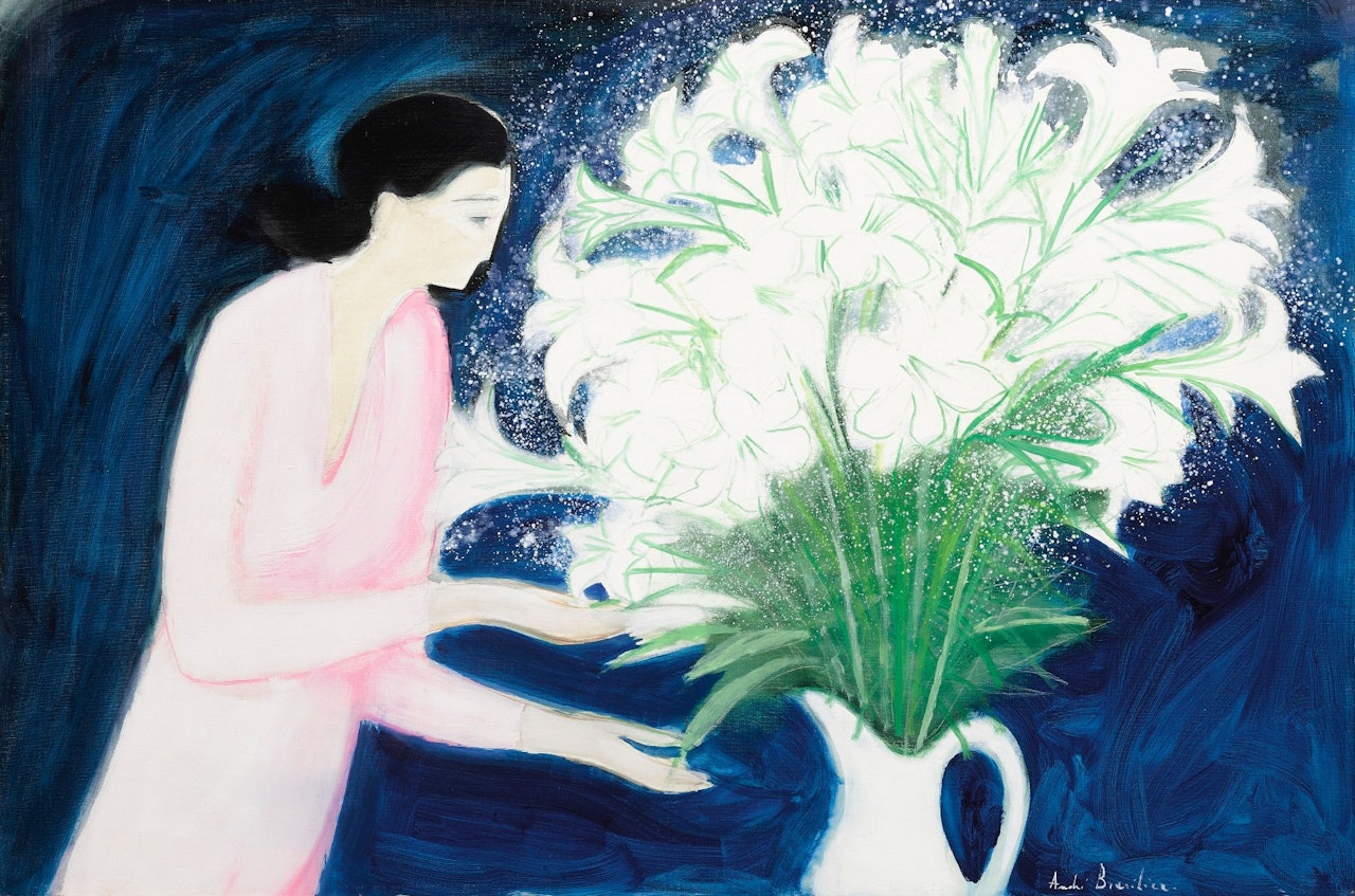 BOUQUET DE LYS by André Brasilier