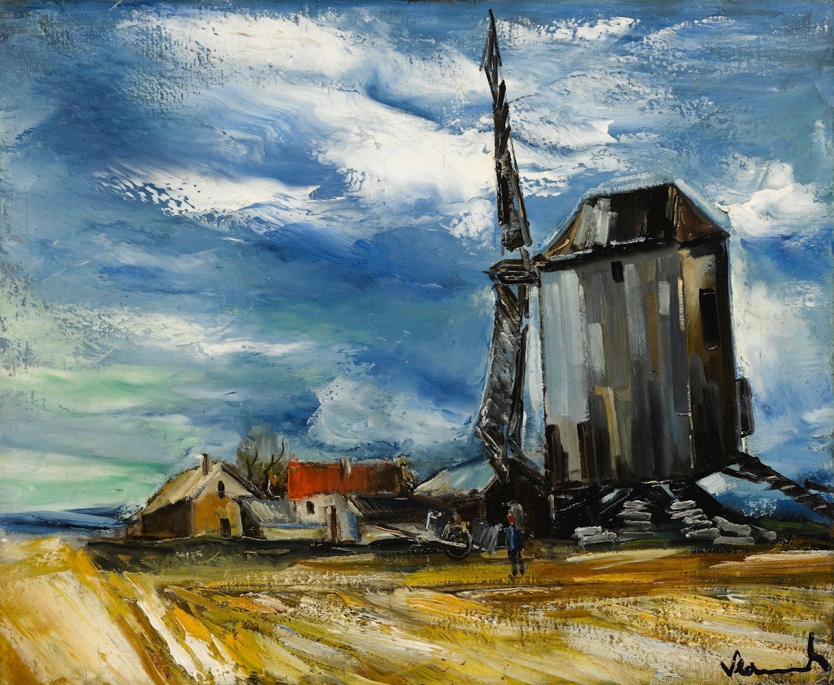 LE MOULIN À VENT by Maurice de Vlaminck