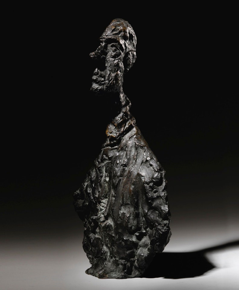 DIEGO (BUSTE AU GRAND NEZ) by Alberto Giacometti