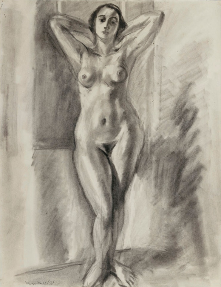 NU DEBOUT AUX BRAS LEVÉS by Henri Matisse