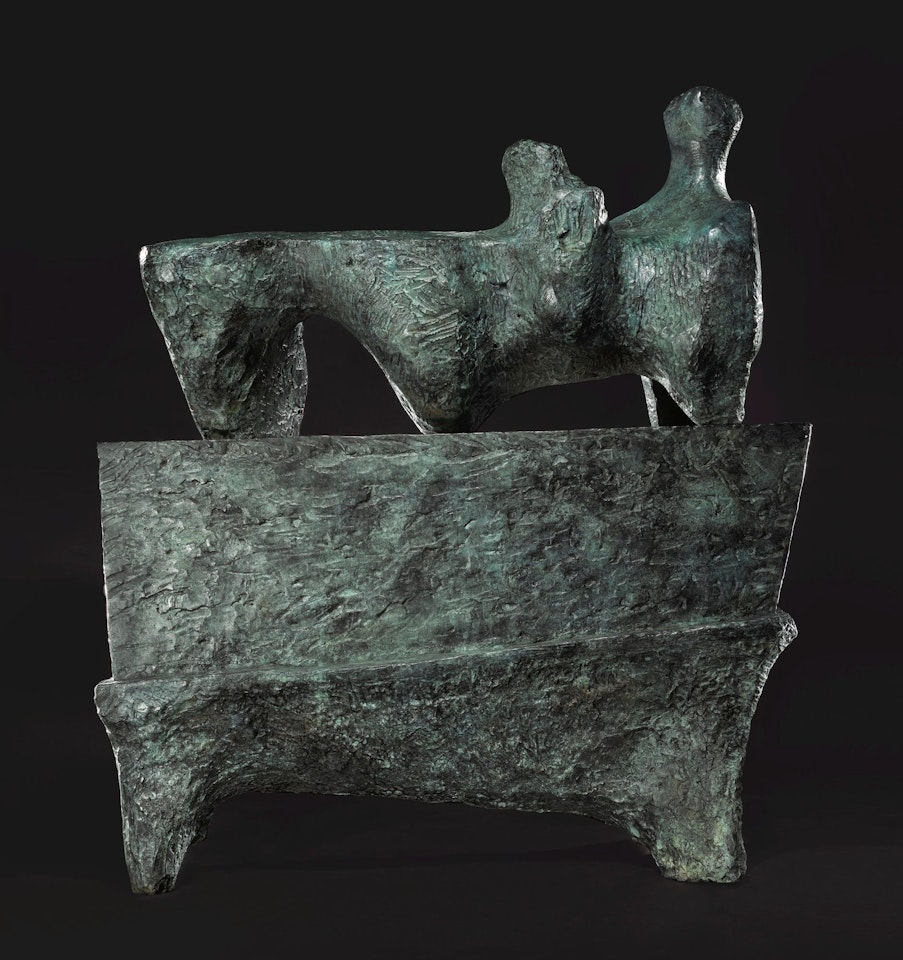 RECLINING FIGURE by Henry Moore