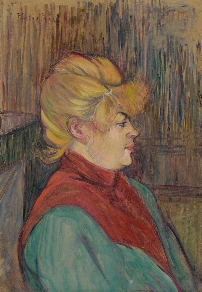 FEMME DE MAISON by Henri de Toulouse-Lautrec