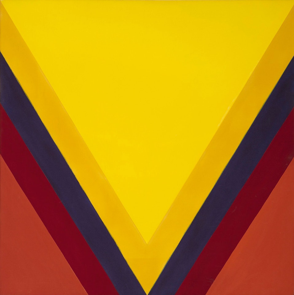 EAST-WEST by Kenneth Noland