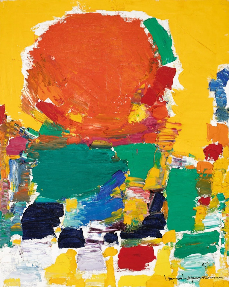 SETTING SUN by Hans Hofmann