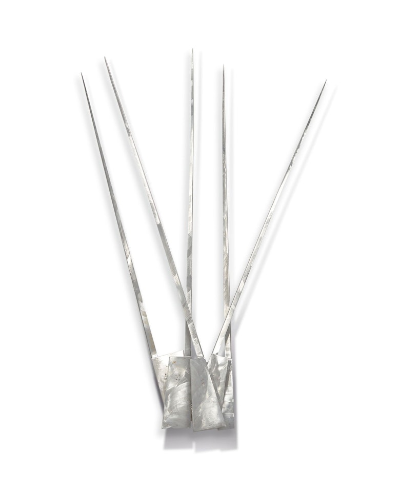 SEDGE THEME: FIVE LINES AND A SQUARE by George Rickey