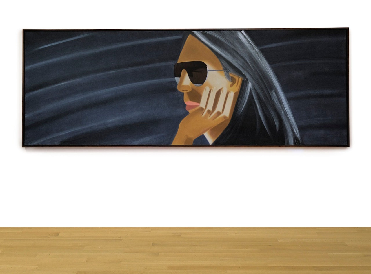 DARK GLASSES by Alex Katz