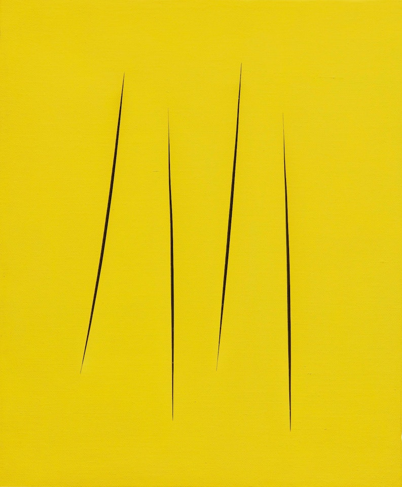CONCETTO SPAZIALE, ATTESE by Lucio Fontana