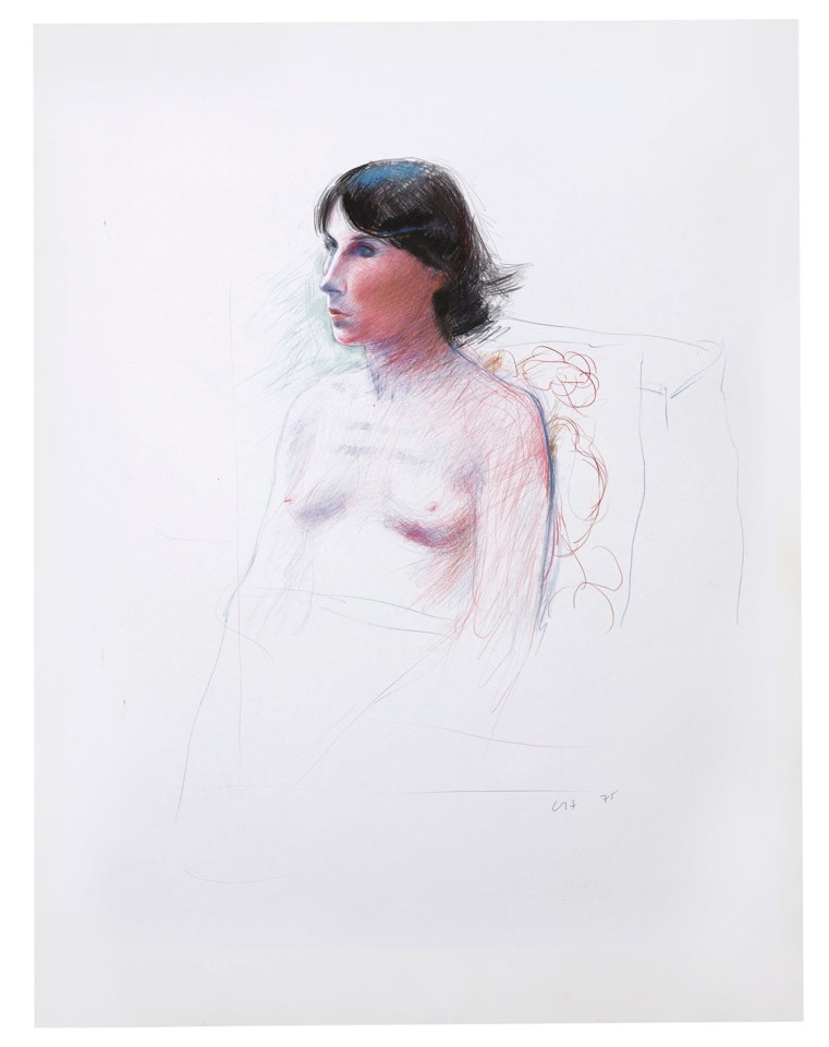 STUDY OF L.A., PARIS by David Hockney
