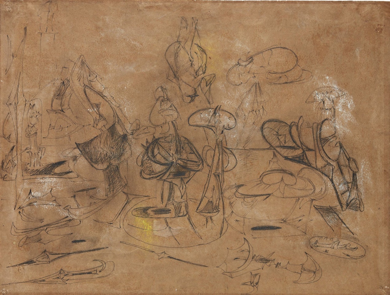 UNTITLED (STUDY FOR ORATORS III) by Arshile Gorky