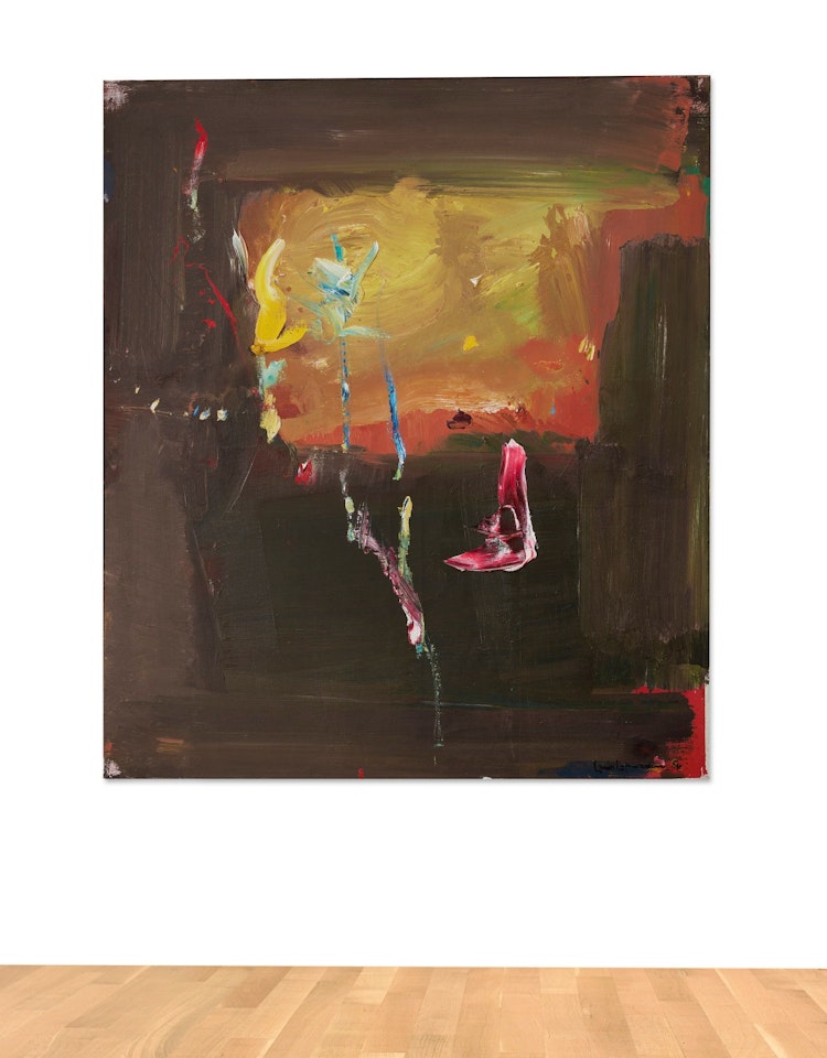 VIEW FROM THE BALCONY by Hans Hofmann