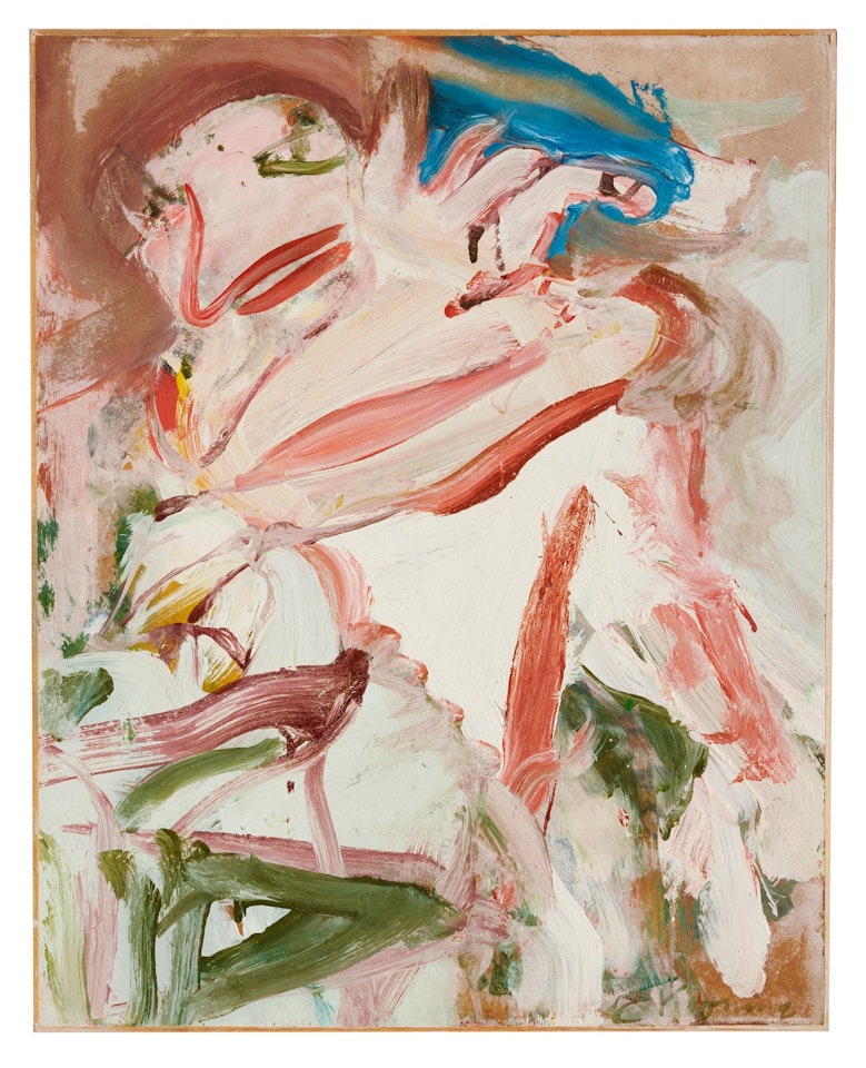FIGURE WITH RED HAIR by Willem de Kooning