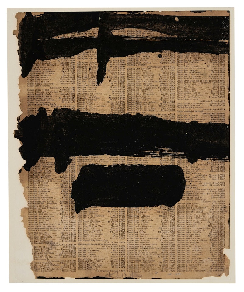 UNTITLED by Franz Kline