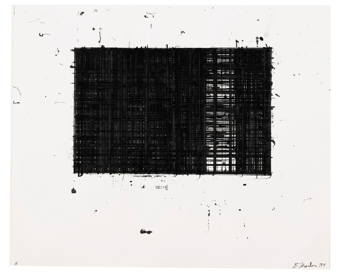 UNTITLED (#5) by Brice Marden