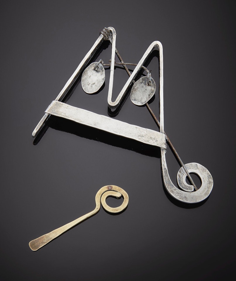 MOBILE PIN WITH KEY by Alexander Calder