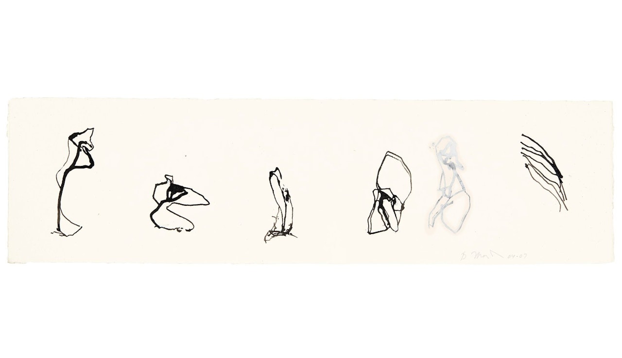 NEVISIAN STORY 8/5 STONES 1 by Brice Marden
