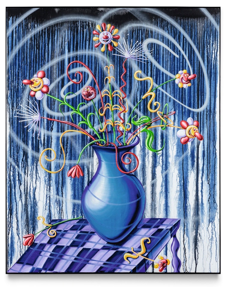 FLORES FLORES FLORES by Kenny Scharf