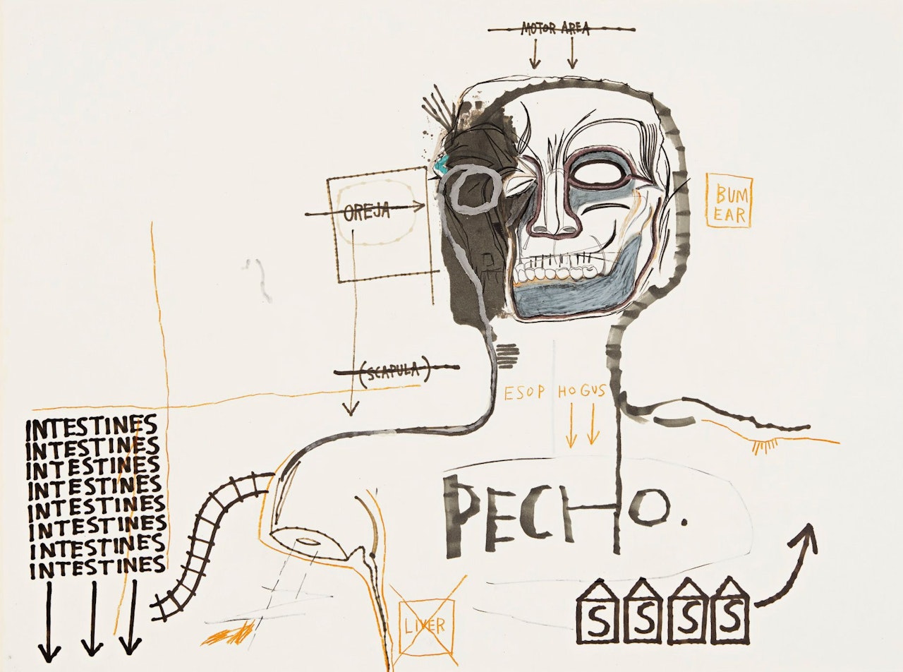 UNTITLED by Jean-Michel Basquiat