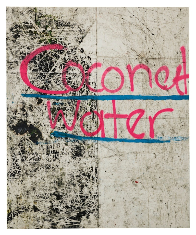 COCONUT WATER by Oscar Murillo
