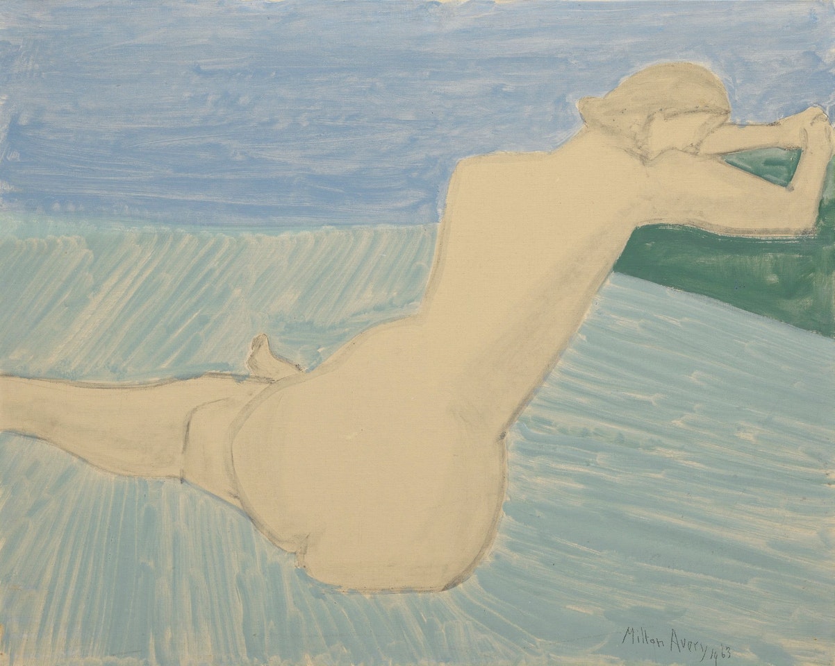 PALE NUDE by Milton Avery