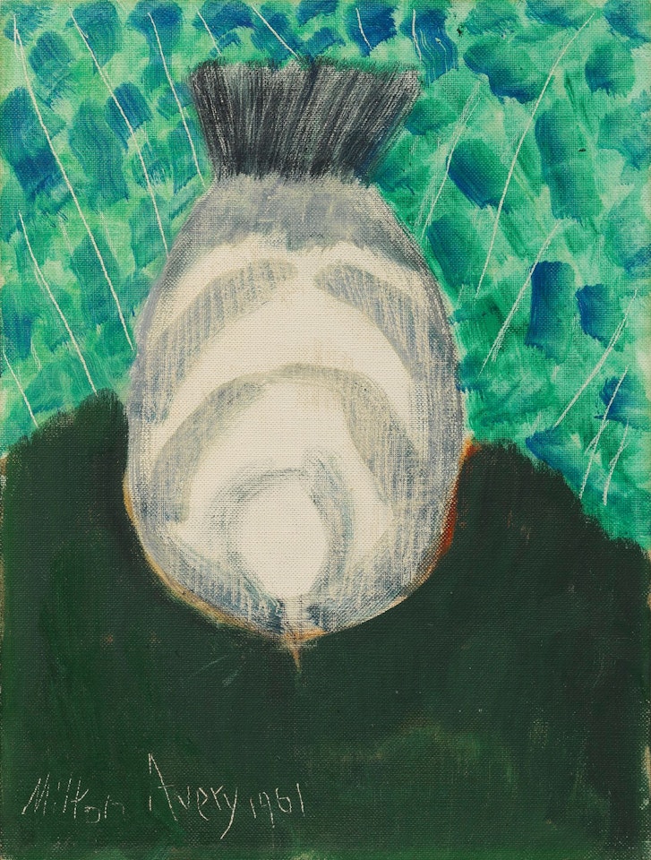 PECKING PIGEON by Milton Avery