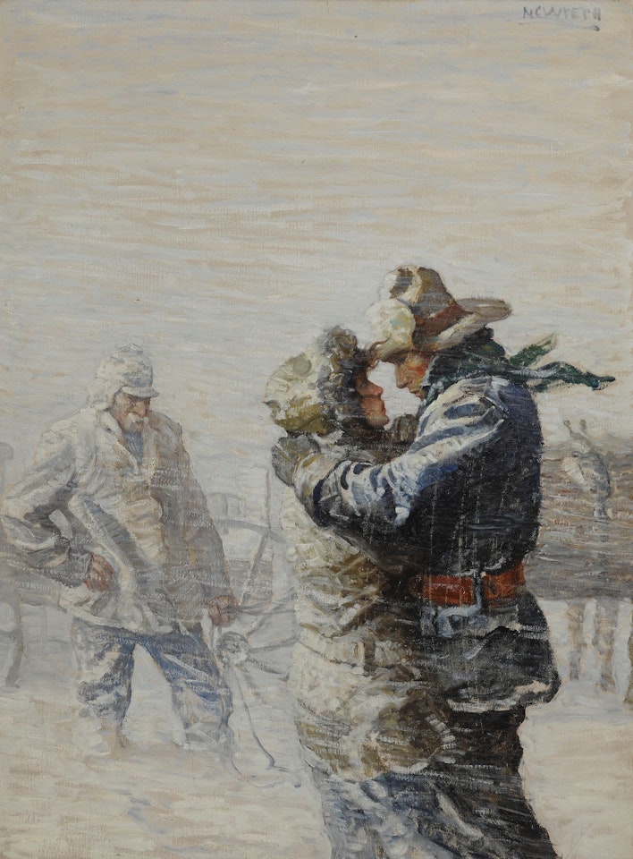 "I'VE PROMISED YOU I WOULD. I WILL PROMISE EVERY TIME YOU ASK ME." by Newell Convers Wyeth