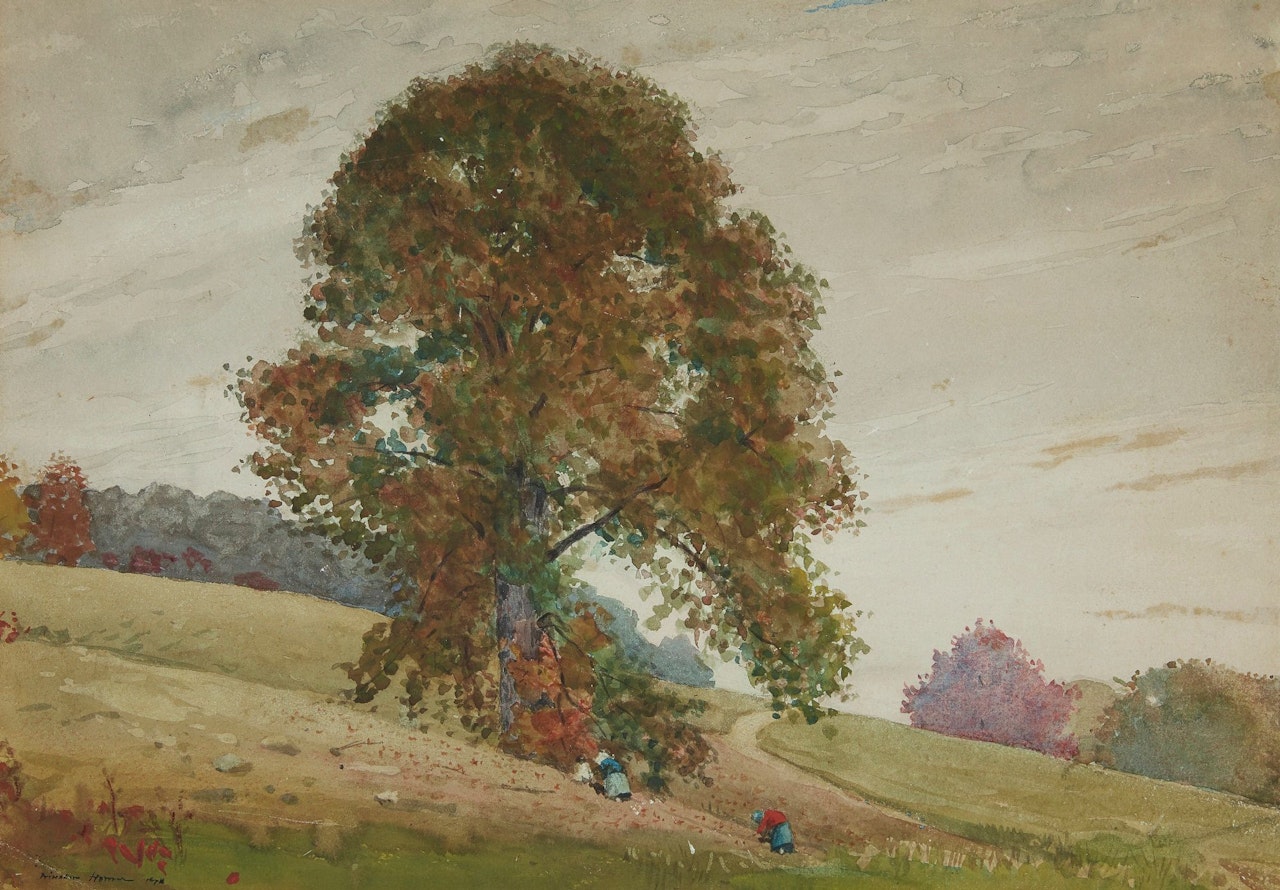 THE CHESTNUT TREE by Winslow Homer